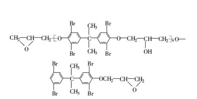 環氧樹脂的分子結構